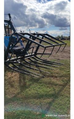 Навесные погрузчики - САЛЬСКСЕЛЬМАШ Стогометатель СНУ-550-0 в комплекте с грабельной решеткой с крепежом СНУ