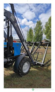 Навесные погрузчики - САЛЬСКСЕЛЬМАШ Стогометатель СНУ-550-0 в комплекте с грабельной решеткой с крепежом СНУ