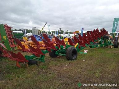 Плуги и глубокорыхлители - МРЗ ППРО 12-01, (10+1+1) со сплошным винтовым отвалом, плуг прицепной оборотный