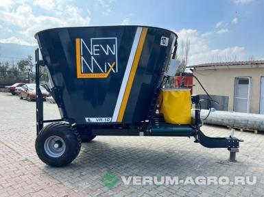 Кормораздатчики-смесители - NEWMIX VR10   вертикальный 10 кубовый миксер с весами
