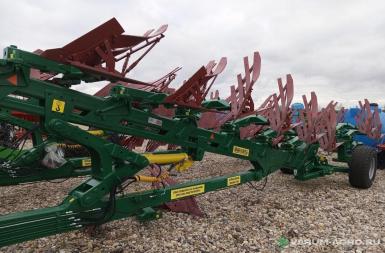 Плуги и глубокорыхлители - МРЗ ППРО 12-01, (10+1+1) с перьевым отвалом,  плуг прицепной оборотный