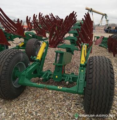 Плуги и глубокорыхлители - МРЗ ППРО 12-01, (10+1+1) с перьевым отвалом,  плуг прицепной оборотный