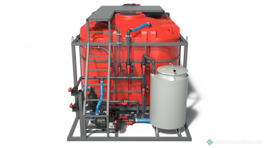 Прочее - АГРОПРОМПЛАСТ Растворный узел 6500х2КН450