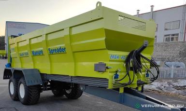 Разбрасыватели удобрений - YULIN IRRIGATION 2FGH-20, разбрасыватель органических удобрений (20 т)