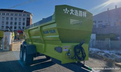 Разбрасыватели удобрений - YULIN IRRIGATION 2FGH-20, разбрасыватель органических удобрений (20 т)