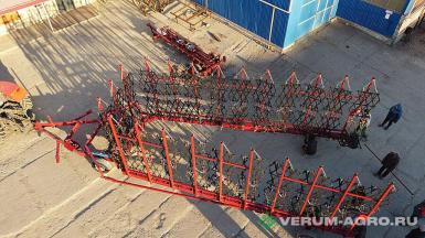 Бороны - АГРОМАШ34 Сцепка бороновальная гидрофицированная зубовая БГЗ 