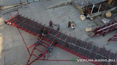 Бороны - АГРОМАШ34 Сцепка бороновальная гидрофицированная зубовая БГЗ 