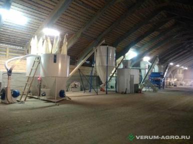 Прочее - КМЗ-2 Линия производства комбикорма ДПМ-37, СВШ-5,5 (2шт.), КМРМ-400, КО-18,5А
