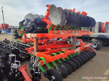 Бороны - АРТАЙУС ЛДС-6х2ПК, лущильник дисковый скоростной,  двойной каток