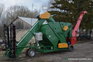 Зерноочистительное оборудование - ВАТСЕРВИС МЗК-70 Мобильный зерноочистительный комплекс Ц