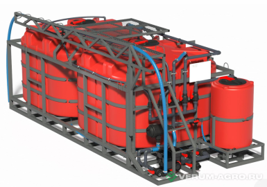 Прочее - АГРОПРОМПЛАСТ Растворный узел 4500х2КМ400 