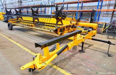 Жатки и оборудование для комбайнов - БЕРДЯНСКИЕ ЖАТКИ ЖВП-4,9  