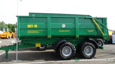 Полуприцепы - БОБРУЙСКАГРОМАШ ПСТ-18 Полуприцеп тракторный самосвальный