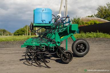 Культиваторы - КРОНОС Культиватор КРК-5.6 с ЖКУ 500 литров  (3-s обр стойки на секции)
