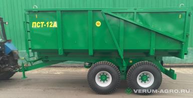 Полуприцепы - БОБРУЙСКАГРОМАШ Полуприцеп тракторный  ПСТ-12А на рессорах