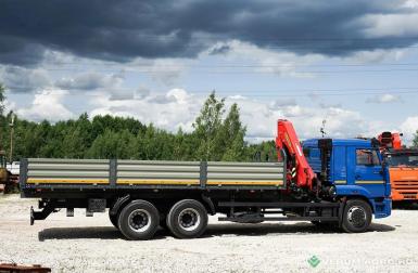 Грузовой автотранспорт - КАМАЗ 65117-3010-48 с КМУ ПАЛФИНГЕР ИНМАН ИМ-150N