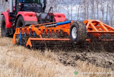Бороны - БЕЛАГРОМАШ БДС-8х2П Борона дисковая складная
