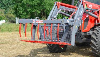 Дополнительное оборудование - METAL-FACH Захват для силоса модель Z для трактора