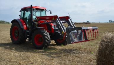 Дополнительное оборудование - METAL-FACH Захват для силоса модель Z для трактора