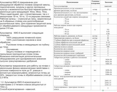 Культиваторы - БЕЛАГРОМАШ Культиватор междурядной обработки КМО-9 (13-секций) междурядье 700мм