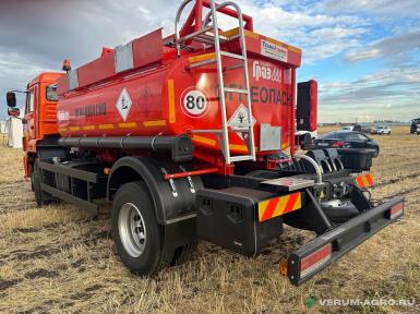 Специальные автомобили - ГРАЗ (АТЗ) Автотопливозаправщик 5608-51  на шасси КАМАЗ 43253-69