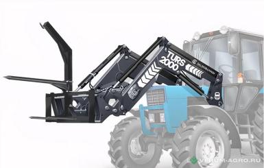 Дополнительное оборудование - САЛЬСКСЕЛЬМАШ Вилы с 3-мя иглами для рулонов, биг-бэгов TURS-2000-10