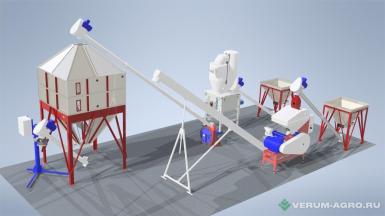 Прочее - AGRO-INGINIRING Линия для производства экструдированных кормов AGRO-EX