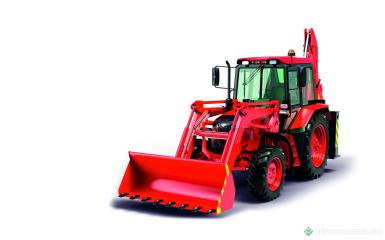 Колесные тракторы - BELARUS Экскаватор-погрузчик МТЗ (Беларус) ЭП-491 ЭП-491