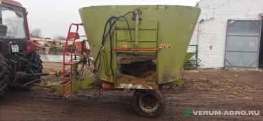 Кормораздатчики-смесители - ХОЗЯИН СРК 11В С выгрузным лотком