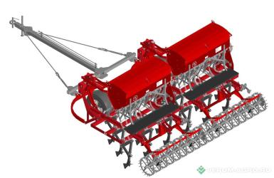 Сеялки - СИБЗАВОДАГРО КСЗУ-2,1Бх2 Б