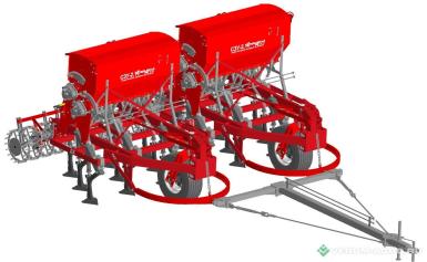 Сеялки - СИБЗАВОДАГРО КСЗУ-2,1Бх2 Б