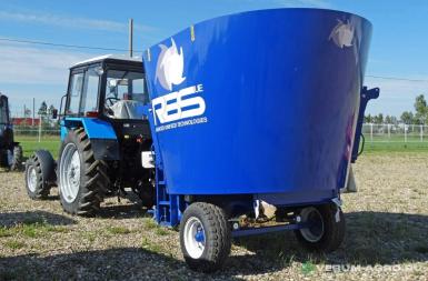 Прочее - RBS ARES 8 м3 ECO,  смеситель-кормораздатчик вертикальный
