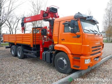 Специальные автомобили - КАМАЗ 65115 с КМУ HORYONG HRS-216 