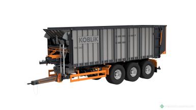 Прицепы для с/х техники - KOBLiK Полуприцеп тракторный TM 340