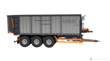Прицепы для с/х техники - KOBLiK Полуприцеп тракторный TM 340
