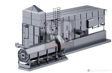 Зерносушильное оборудование - RIR К-21 Конвейерная зерносушилка (газ)