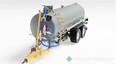 Полуприцепы - ЧКЗ-АГРО Цистерны вакуумные двухосные ЦВ-212 