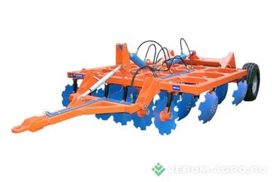 Бороны - БЕЛАГРОМАШ Борона дисковая модульная БДМ-2,4х4ПМ с катком КСК