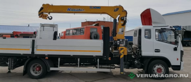 Грузовой автотранспорт - DONGFENG  Dongfeng C120L с КМУ XCMG с КМУ XCMG