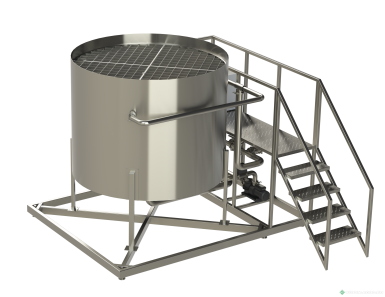 Растворные узлы - АЗОТ ИНДУСТРИЯ КАСМастер Лайт Ручное управление