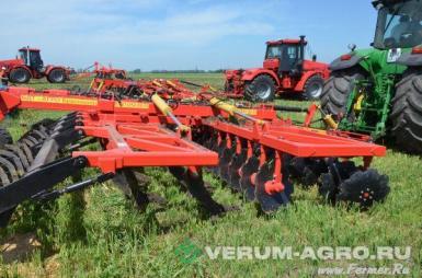 Прочее - БДТ-АГРО Борона дискочизельная БДЧ-4,5х4 складывающаяся (Дискочизель) с планчатым катком РОСОМАХА 