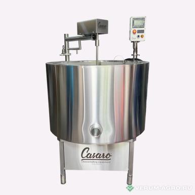 Оборудование для переработки и хранения молока - CASARO Сыроварня 300 литров с панельной рубашкой с электрическим нагревом