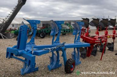 Плуги и глубокорыхлители - YUCHENG TIANMING MACHINERY  ПНО 3-30, с перьевым отвалом,  плуг навесной оборотный