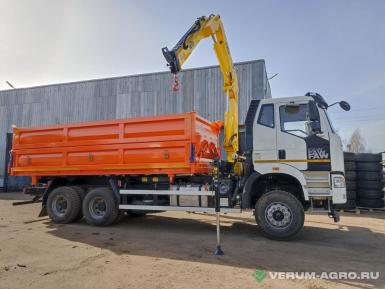 Грузовой автотранспорт - FAW специализированный,
автомобиль - самосвал          КМУ 504783-10