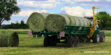 Прицепы для с/х техники - БОБРУЙСКАГРОМАШ ТП-10-1 Транспортировщик рулонов