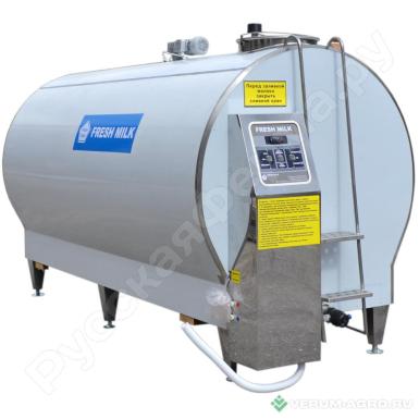 Холодильное и теплообменное оборудование - FRESH MILK Резервуар-охладитель молока 10000 3 дойки
