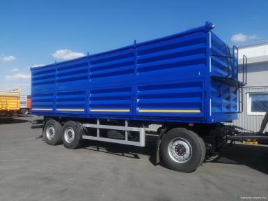 Прицепы для автомобилей - ТЗА 5893А5 зерновоз на пневмоподвеске SAF