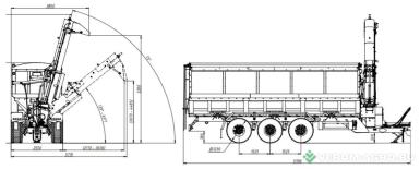 Прицепы для с/х техники - ГРИТАН ПНП-401