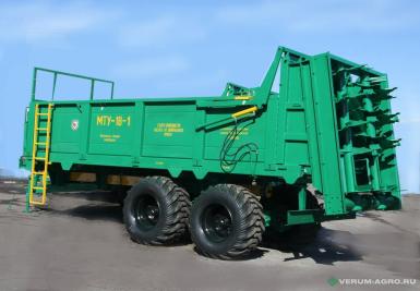 Разбрасыватели удобрений - БОБРУЙСКАГРОМАШ Машина для внесения твердых органических удобрений МТУ-18
