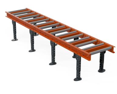 Прочее - VZVT Рольганг универсальный РТ2 (16 роликов), Д3100 х Ш500 х В(650...850), мм